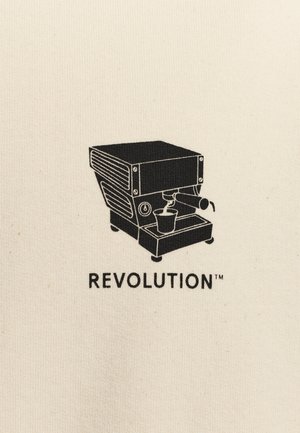 REVOLUTION, REVOLUTION PRINTED CREWNECK - Sweater - offwhite