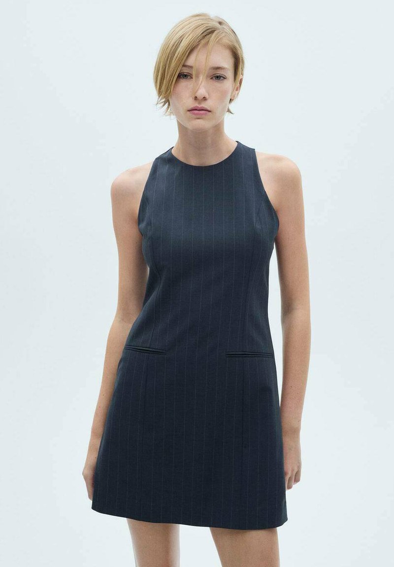 Mango - Day dress - royal blue, Enlarge