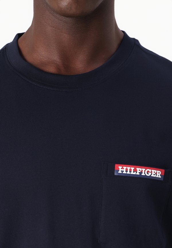 AMERICANA MONOTYPE POCKET TEE - Basic T-shirt - desert sky4