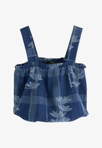 Non sélectionné, navy print