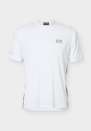 EA7 Emporio Armani, TENNIS PRO TEE CLASSIC - Αθλητικό μπλουζάκι - white