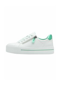 Unselected, white green