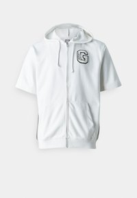 FASHION LOGO HOOD - Sweat zippé - carls stone