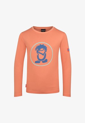 TROLLKIDS, KIDS TROLL LONGSLEEVE UNISEX - Long sleeved top - coral haze/cornflower
