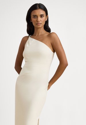 JERSEY ONE SHOULDER GOWN - Îmbrăcăminte de ocazie - mascarpone cream