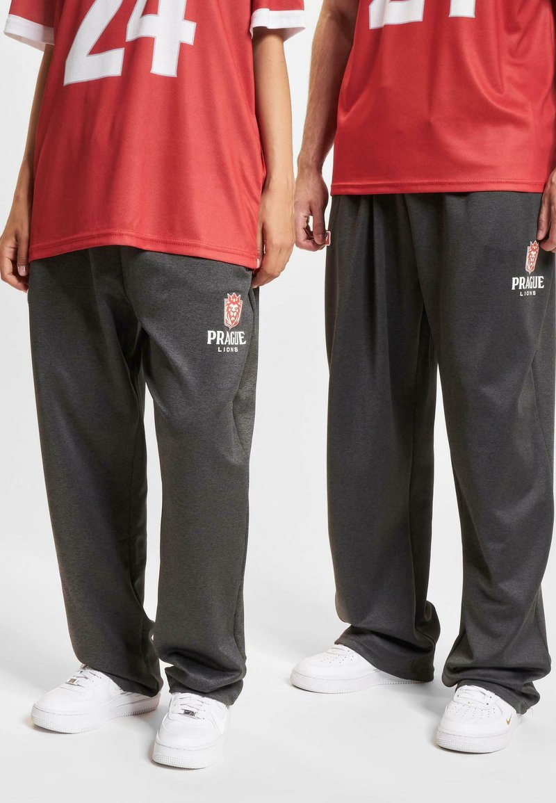 DEF EUROPEAN LEAGUE PRAGUE LIONS - Joggebukse - antracite