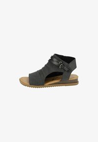 Vybráno, washed black denim