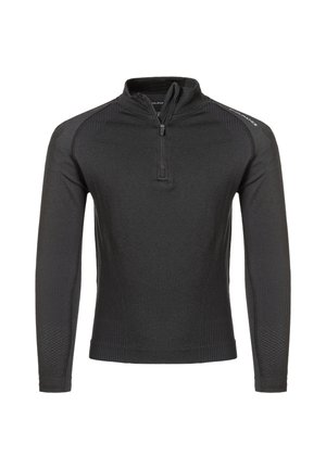 MIDLAYER - Langærmet T-shirt - dark grey melange