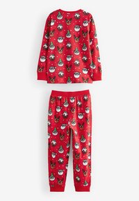 Next SINGLE LONG SLEEVE SET - Nattøj sæt - red christmas character