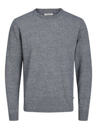 JJEBASIC CREW NECK NOOS - Pullover - blue/grey