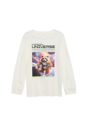 MIT BÜNDCHEN - Long sleeved top - ecru