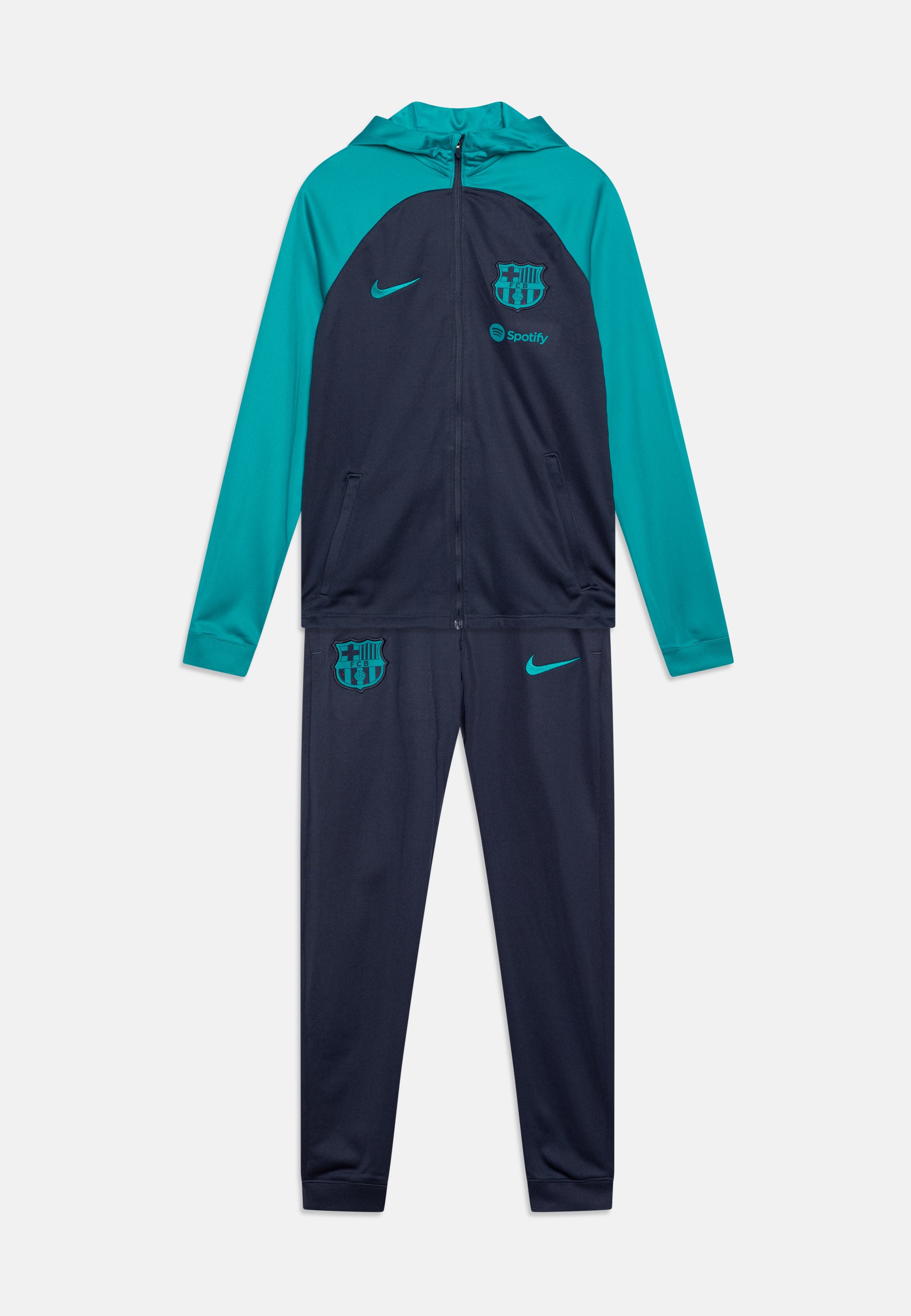 Nike Performance ATLETICO MADRID STRIKE HOODED TRACK SUIT SET - Chándal -  global red/blue void/regal pink/rojo 