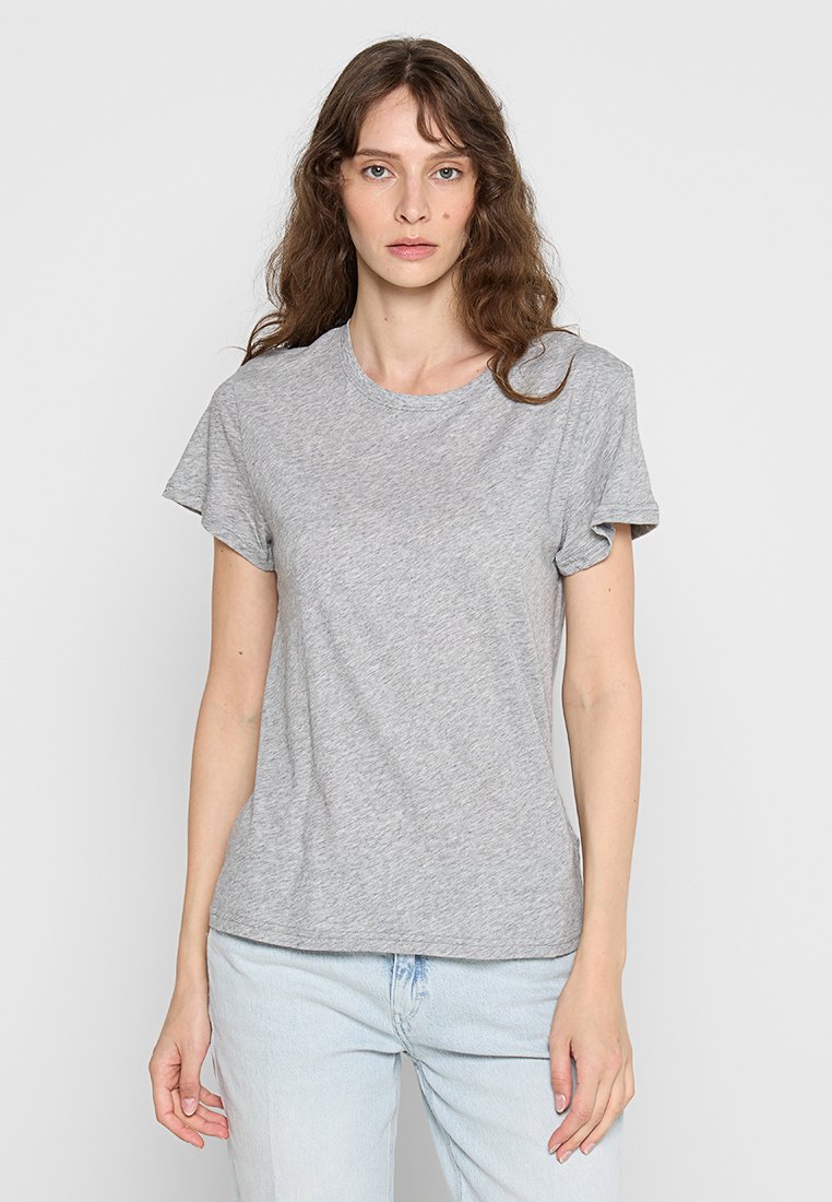 7 For All Mankind T-shirt basic grijs
