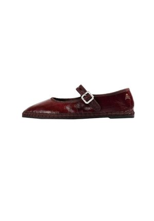 Bailarinas con hebilla - burgundy