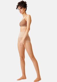 ITEM m6 INVISIBLE CONTROL - Tights - toffee