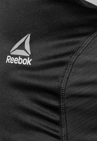 Reebok Triko s potiskem - black
