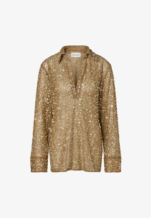 Malina, PHILIPPA EMBELLISHED SHIRT - Chemisier - camel