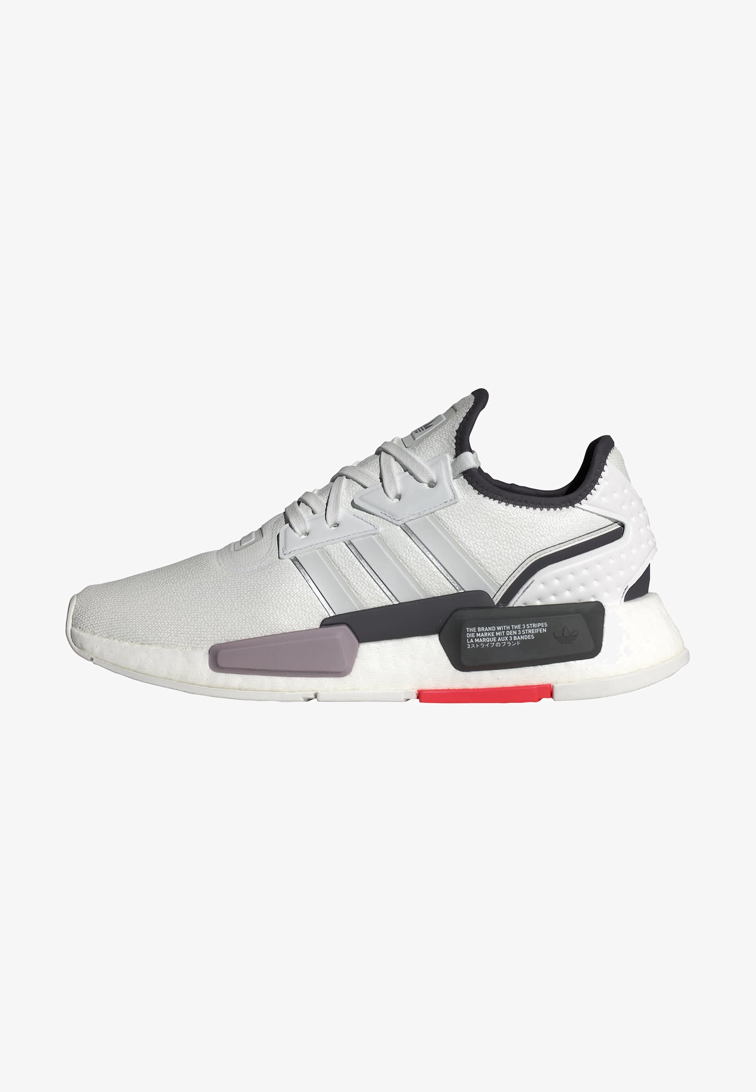 Nmd r1 trainers white grey solar pink Clearance