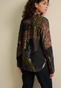 Next LONG SLEEVE - REGULAR FIT - Blus - black purple paisley print