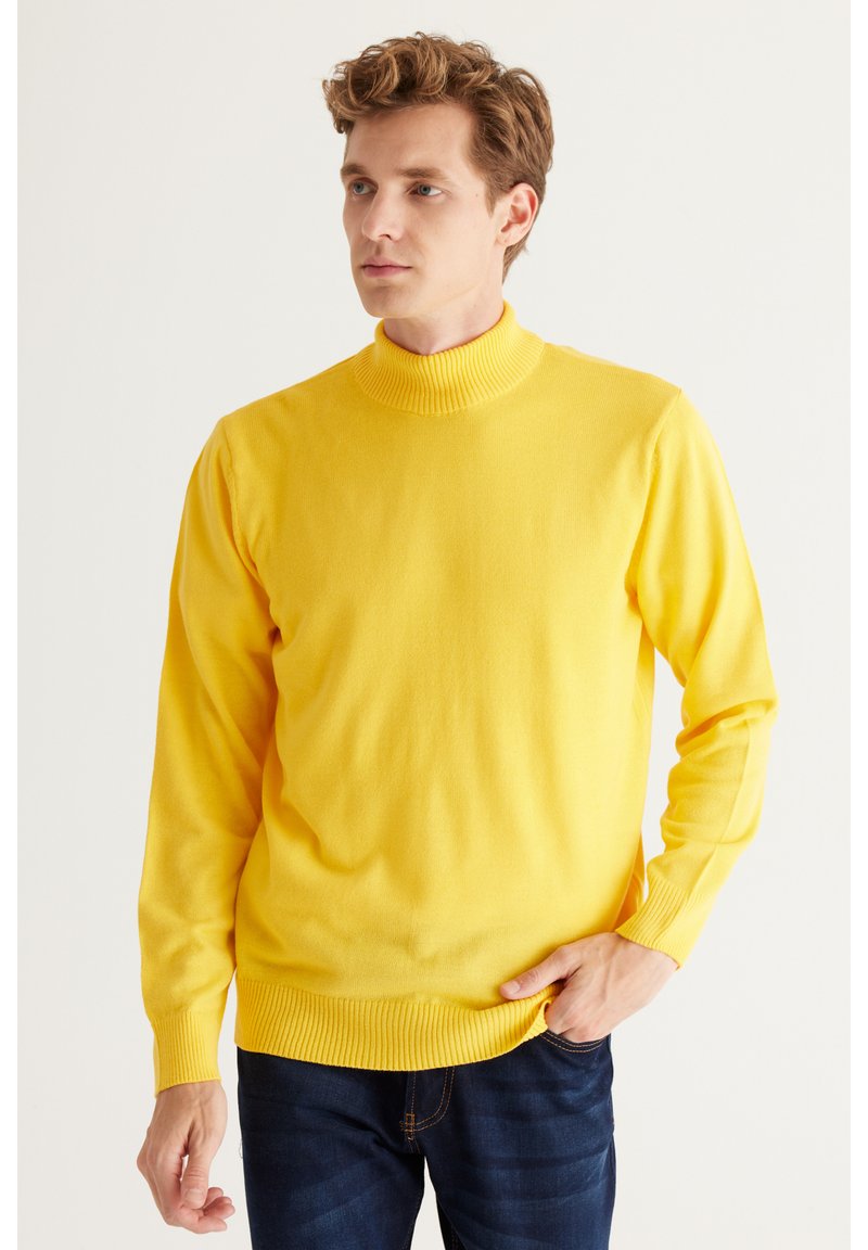 AC&CO / ALTINYILDIZ CLASSICS STANDARD FIT BASIC MOCK TURTLENECK Trui