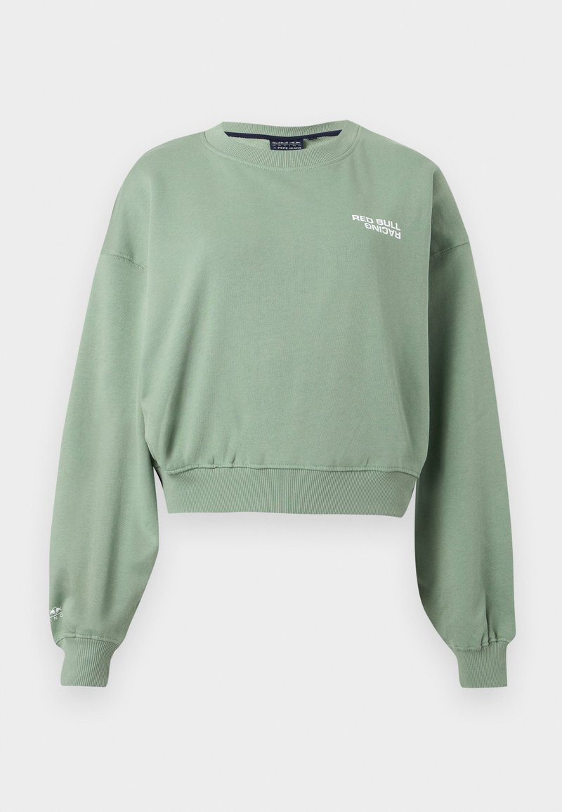 Red Bull Racing x Pepe Jeans REFLECT LOGO CREW - Sweatshirt - green ...