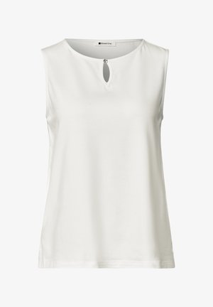 Street One, TOP MIT U-BOOT-AUSSCHNITT - Top - off white