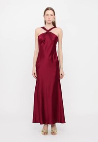 ML Monique Lhuillier MALLORY SLEEVELESS LONG DRESS - Proginė apranga - bordeaux
