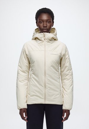Norrøna, FEMUND ZIP HOOD - Пухено яке - oatmeal