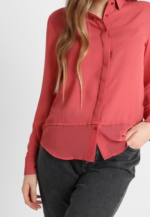 Hemdbluse - red