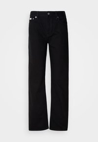 SIGNATURE STRAIGHT - Blugi loose fit - soft black