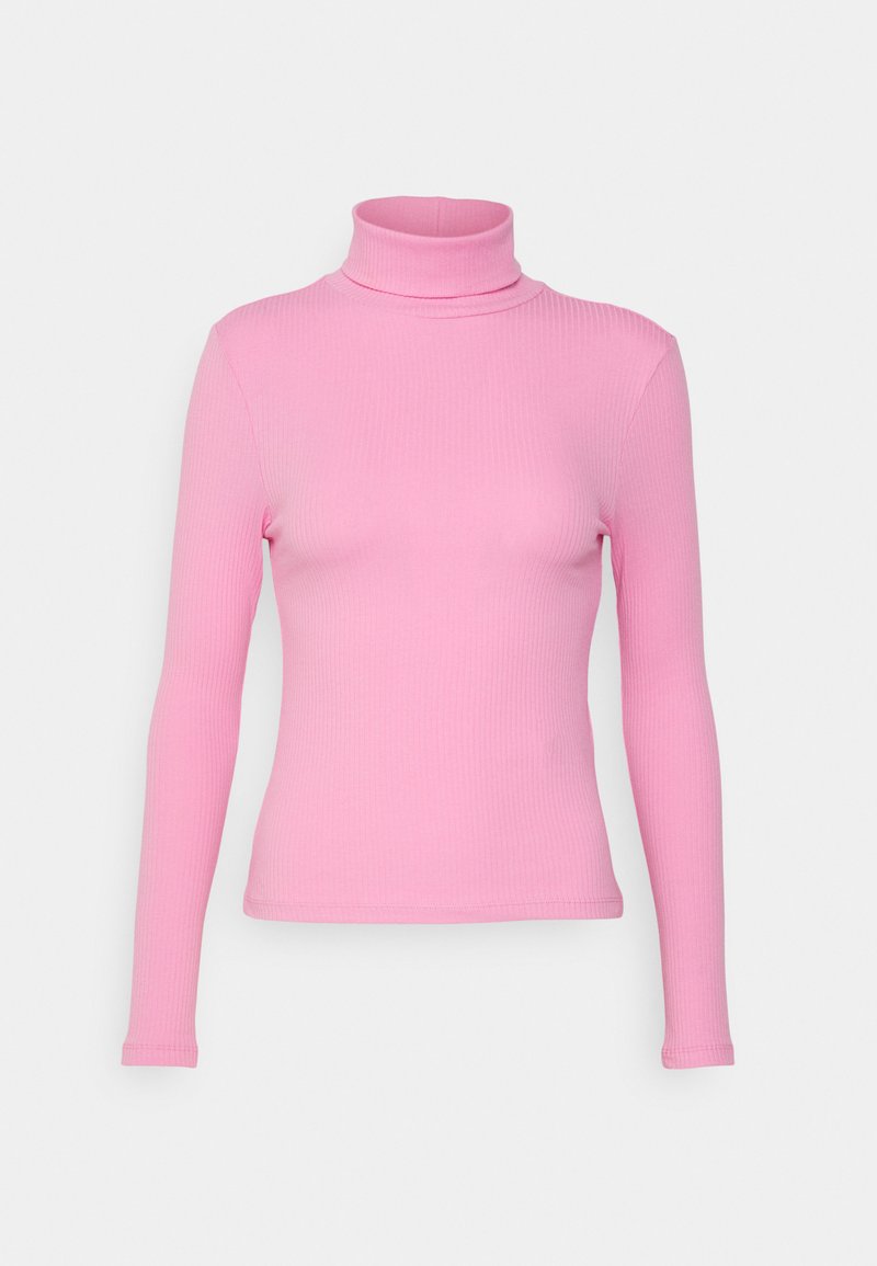 Pieces Petite Longsleeve donkerroze