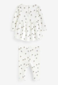 Next SET - Ilgarankovis viršutinės dalies drabužis - blue white daisy peplum