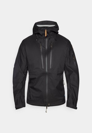 Fjällräven KEB ECO-SHELL JACKET M - Chaqueta Hard shell - black