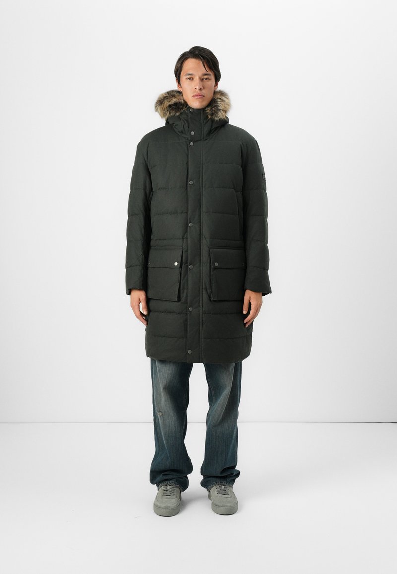 Barbour International Wintermantel donkergroen