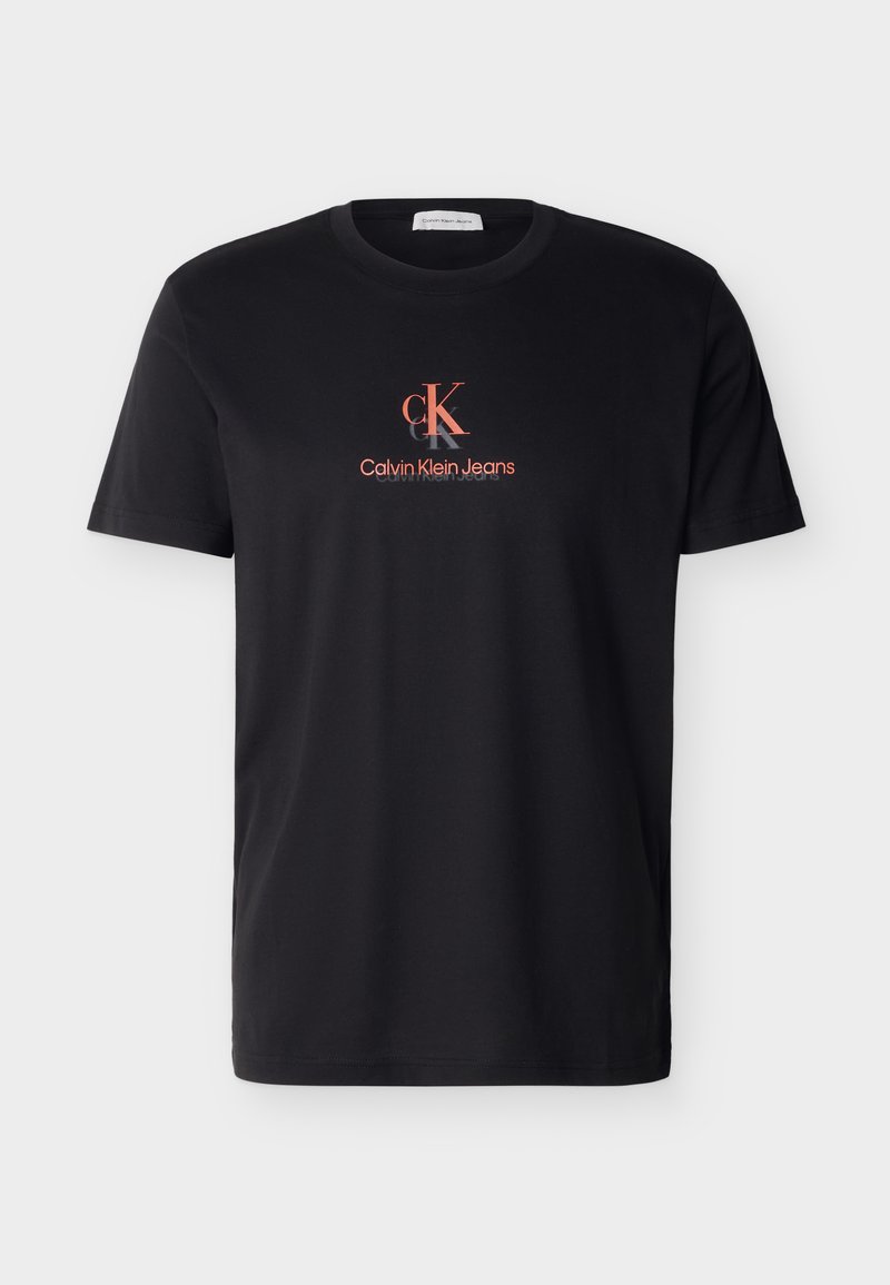 Calvin Klein Jeans T-shirt print zwart