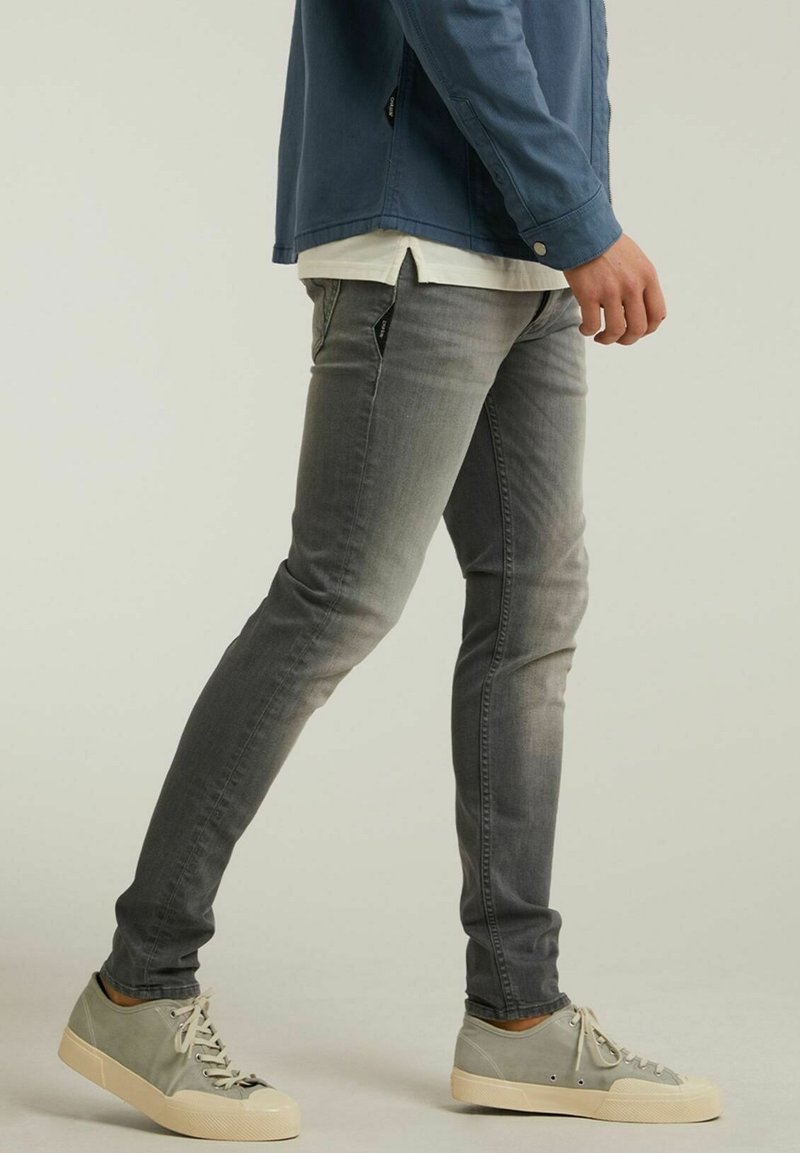 Herren Skinny Fit | CHASIN' CARTER GARETH Jeans Straight Leg grey/grau - YW93021 Herren Skinny Fit | CHASIN' CARTER GARETH Jeans Straight Leg grey/grau - YW93021