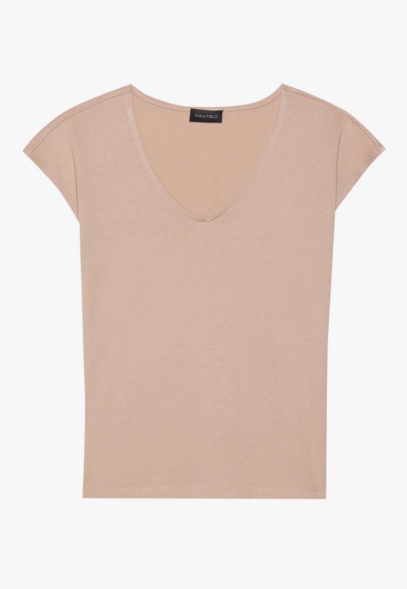 Anna Field T-shirt basic taupe