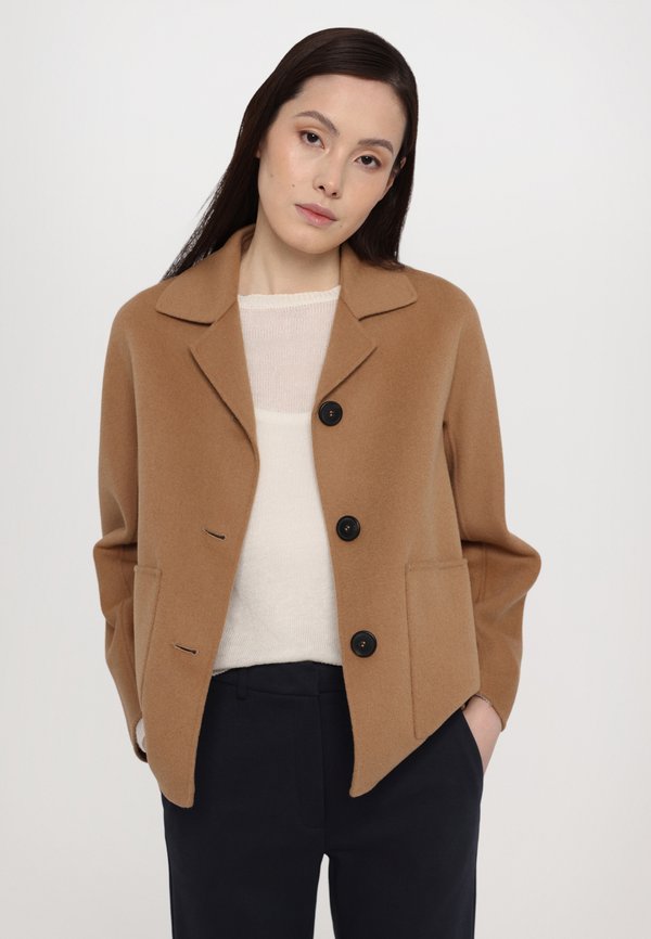 SALE - Short coat - camel4
