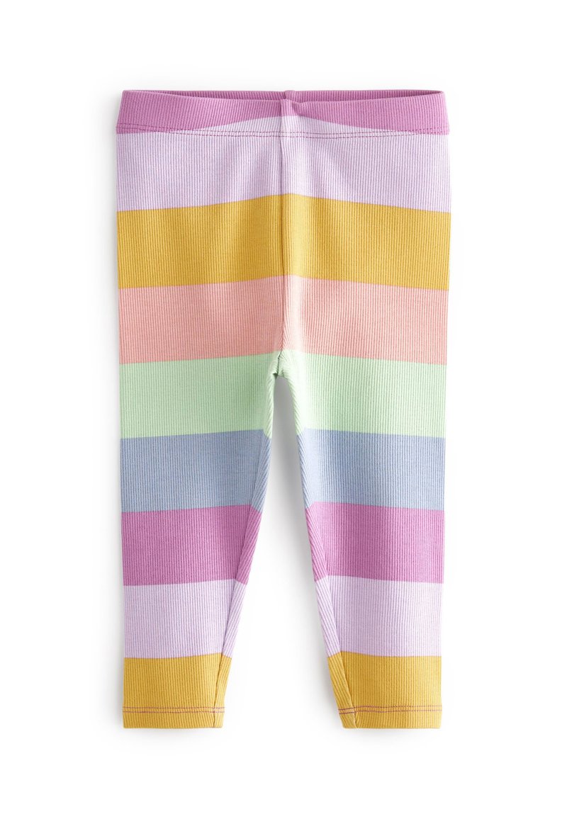 Next Leggings - rainbow stripe