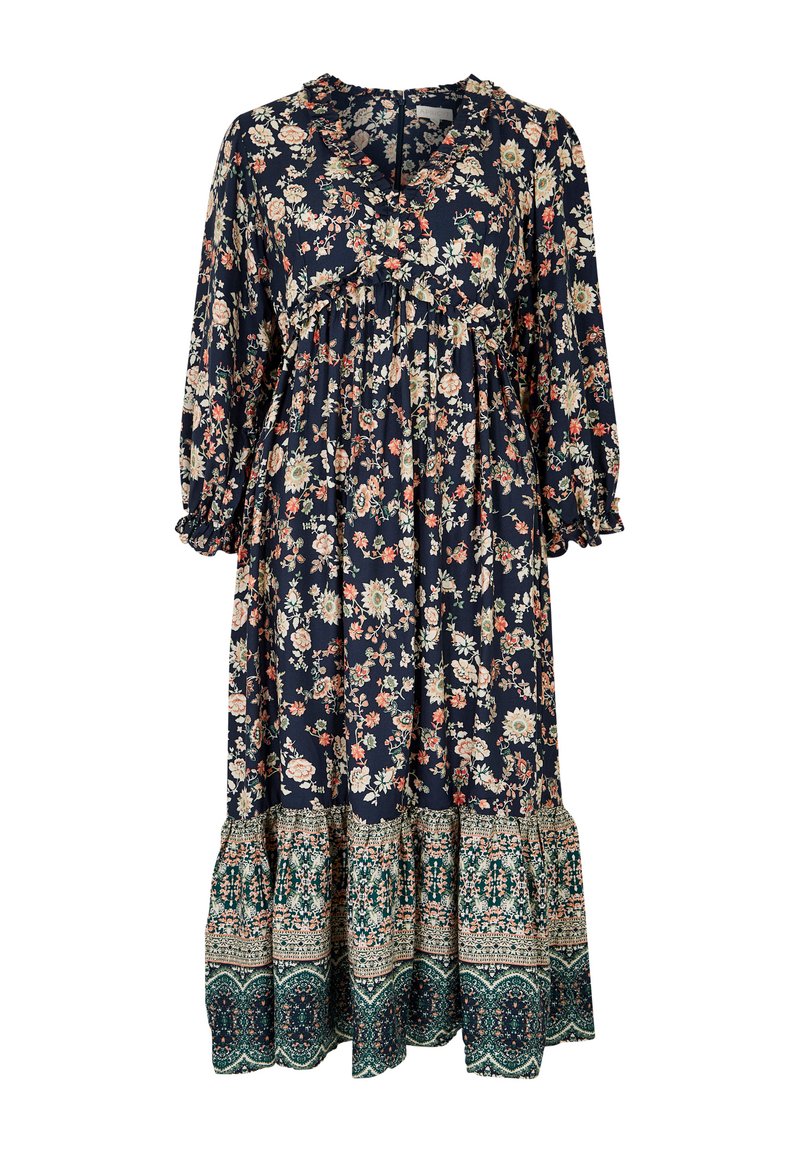 Apricot Jurk donkerblauw