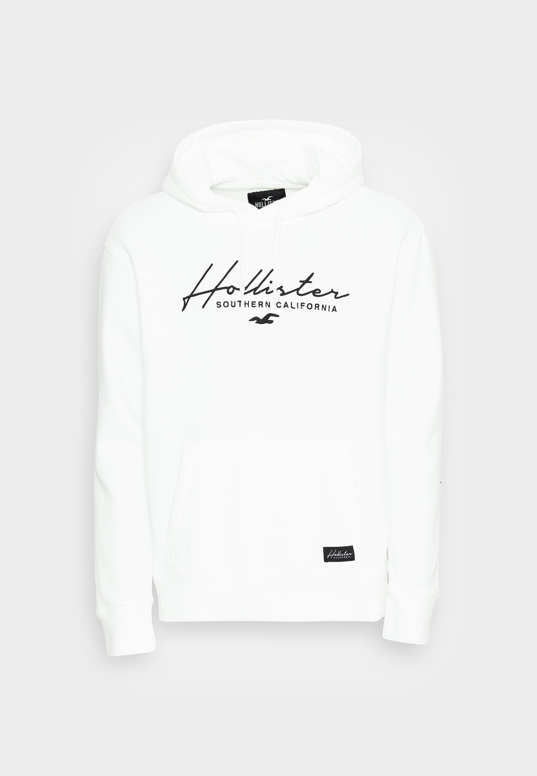 Hollister Co. LARGE SCALE SCRIPT - Sudadera - birch/crema - Zalando.es