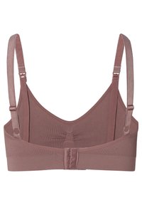 Noppies NOPPIES MATERNITY ESSENTIALS SEAMLESS NURSING BRA HURA SENSIL® BREEZE - Bustier - deep taupe