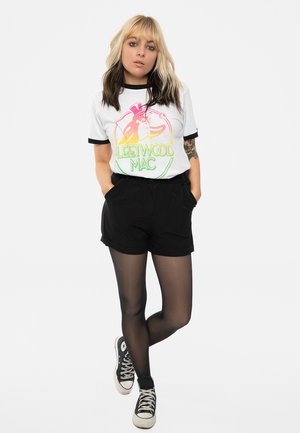 Paradiso Clothing FLEETWOOD PENGUIN RINGER - Print T-shirt - white