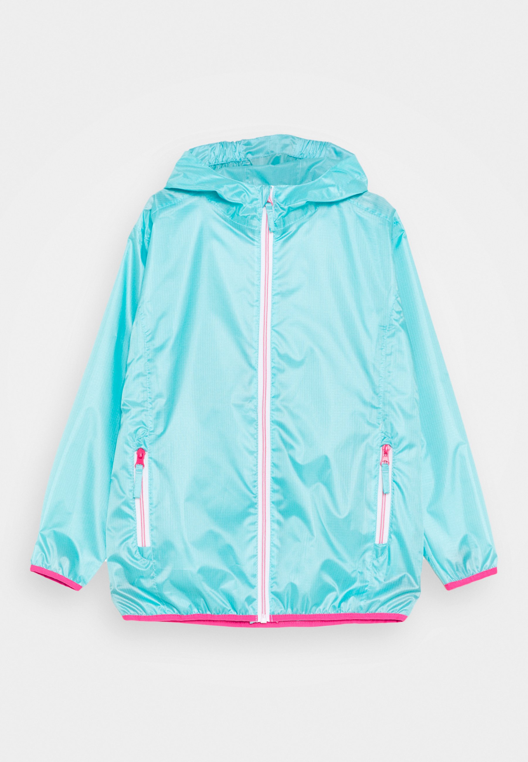 Playshoes FALTBAR Regenjacke wasserabweisende Jacke türkis