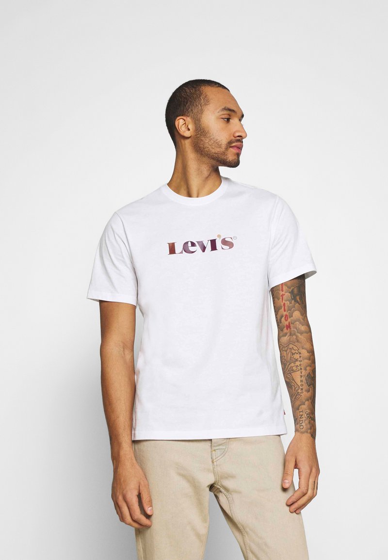 Levi's® RELAXED FIT - Printtipaita - neutrals