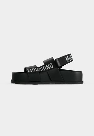MOSCHINO, DONNA - Sandales à plateforme - nero