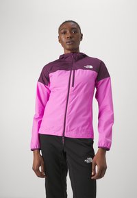 The North Face - HIGHER RUN WIND JACKET - Runningjack - violet crocus/black currant purple Miniatuurafbeelding 1