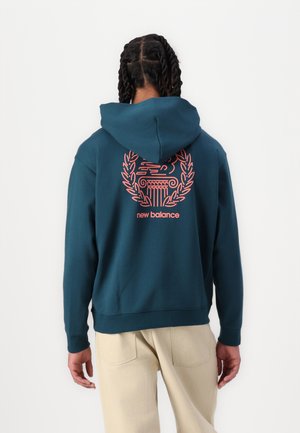 NEW BALANCE X DEBUT SCULPTURE HOODIE - Sweatshirt - deep ocean