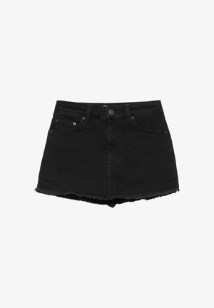 PULL&BEAR, sukňa v tvare A - black