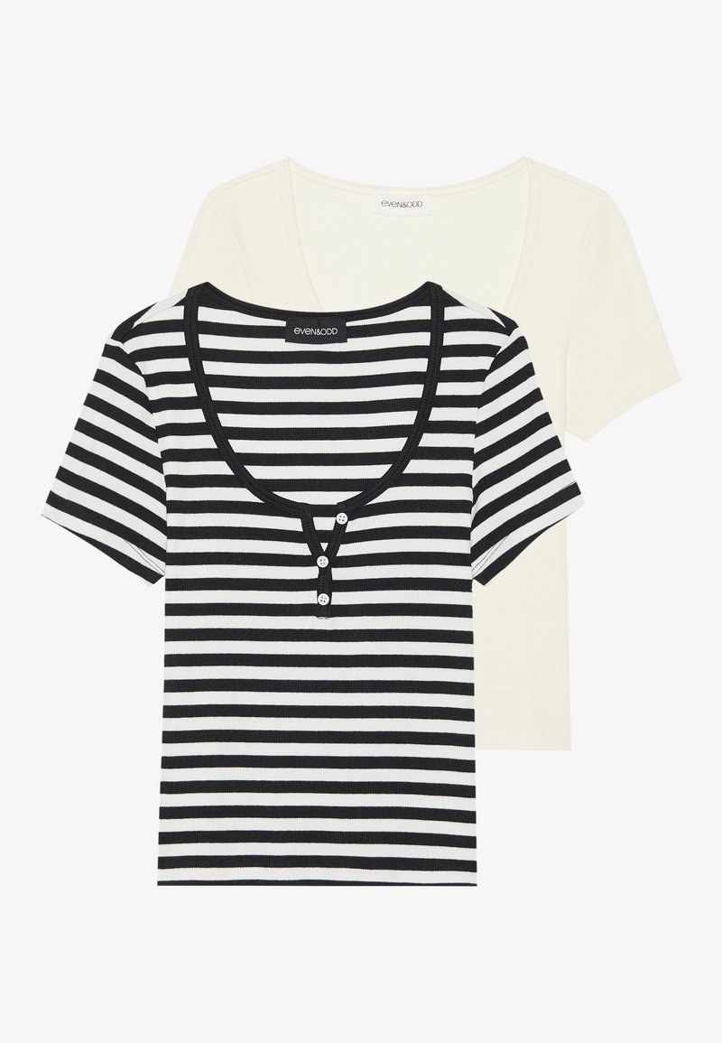 Even&Odd T-shirt print zwart